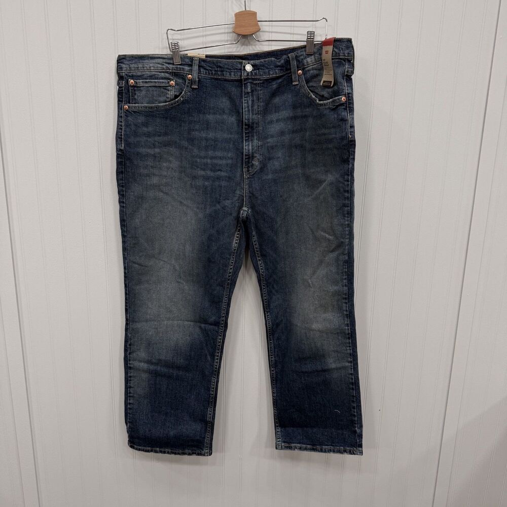 Levi's 559 Men's W44 x L29 Blue Relaxed Straight Medium Wash Denim Jeans NWT